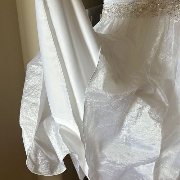 NWT Alfred Angelo Special Occasion Wedding Dress Short Strapless SEE VIDEO Gorg - Picture 8 of 8